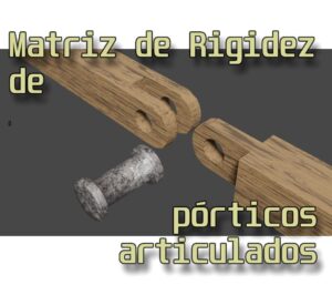 Lee más sobre el artículo Matriz de Rigidez de elementos articulados en pórticos