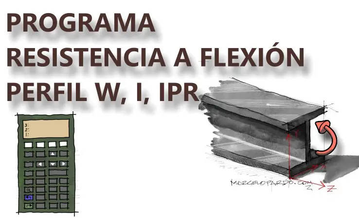 Lee más sobre el artículo Programa – Resistencia a flexión de perfil W, I, IPR