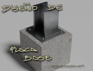 Lee más sobre el artículo Diseño de placa de anclaje sometida a compresión