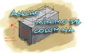 Lee más sobre el artículo ¿Cuál es la dimensión mínima o ancho de una columna de hormigón armado?