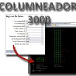 PROGRAMA – COLUMNEADOR 3000